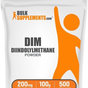 BulkSupplements.com DIM Powder - Diindolylmethane Powder 100g (3.5 oz) (Pack of 1)