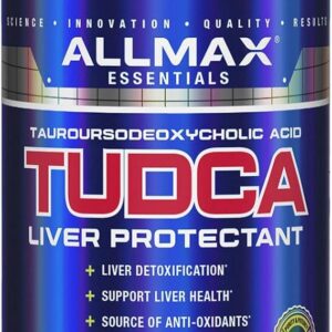 ALLMAX Nutrition TUDCA 60CT - Tauroursodexoycholic Acid - Liver Detox & Gut Health