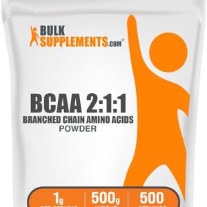 BulkSupplements.com BCAA 2:1:1 Powder