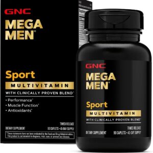 Mega Men Sport Multivitamin Caplets, Athletic Performance Nutrition