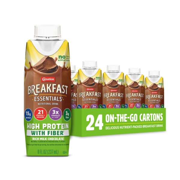Carnation Breakfast Essentials Ready to Drink with Fiber