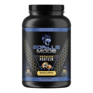 GORILLA PROTEIN BLBRY MUFFN 30