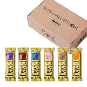 David, Protein Bar, Variety Pack, Pack of 6 Protein Bars | 28g of Protein | 150 Calories | 0g of Sugar - High Protein, Low Carb, Gluten Free Protein Bar